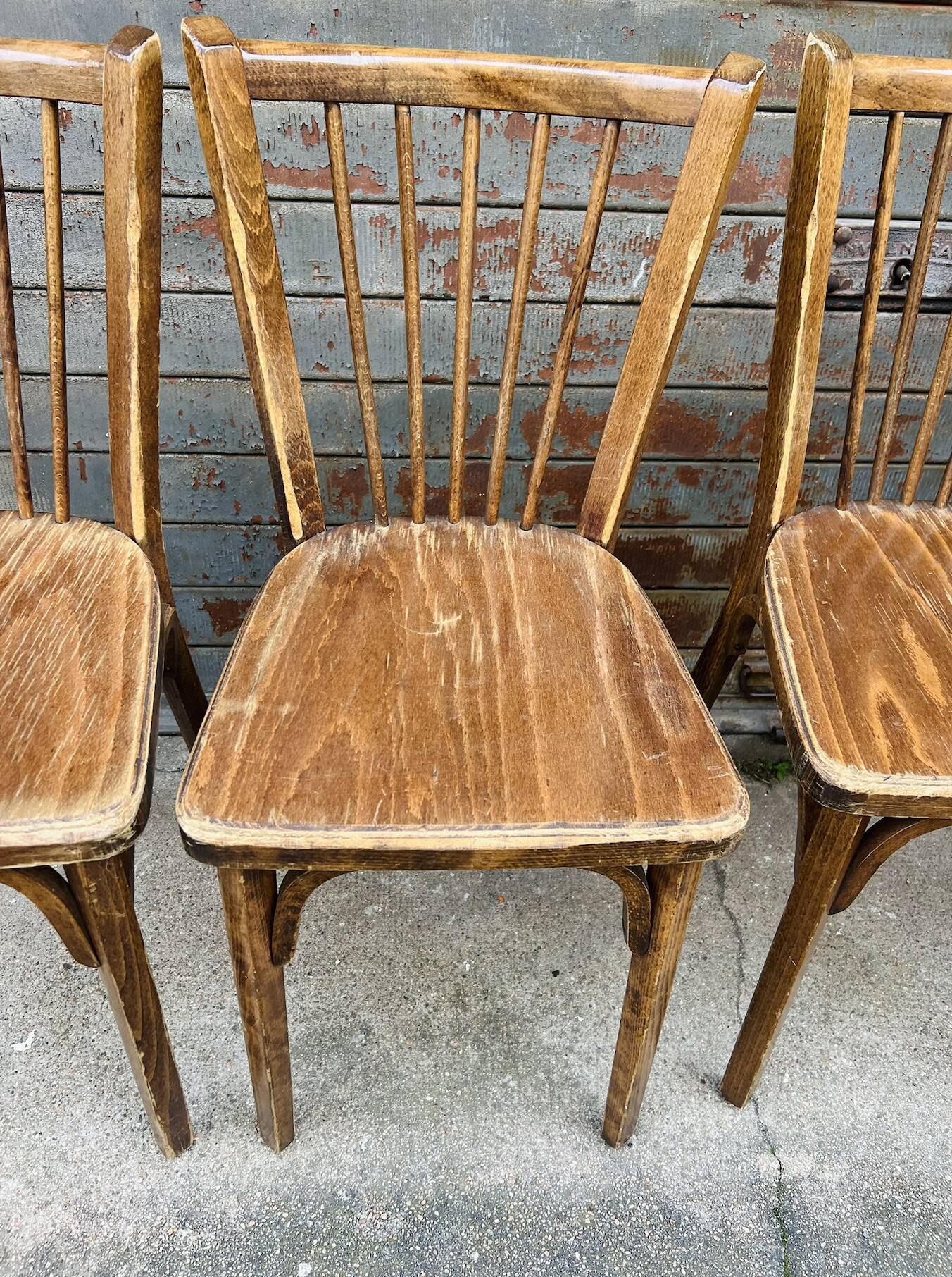 (Lot) 5 Baumann chairs model 83