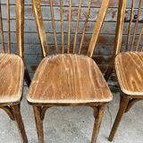 (Lot) 5 Baumann chairs model 83