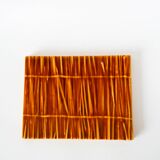 Large slip trivet, "Bamboo" model, Design, 1970
