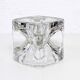1970s glass candlestick