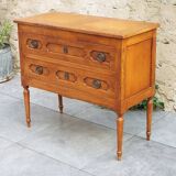 Louis XVI style 2-drawer saute chest of drawers