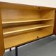 Vintage teak enfilade attributed to Gérard Guermonprez, 1960s design.