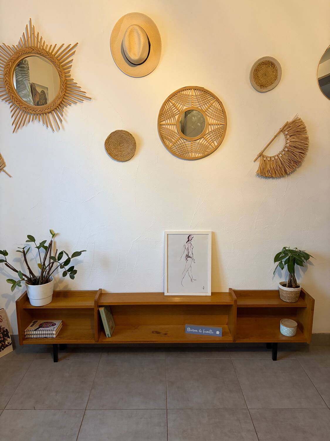 Very beautiful Scandinavian sideboard (shallow)