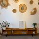 Very beautiful Scandinavian sideboard (shallow)