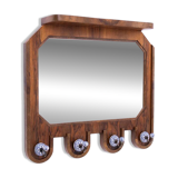 Small Art Deco dressing room with mirror, Poland, 1940s.