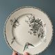 Set of 9 flat plates Terre de Fer XIXth Grand Dépôt E.Bourgeois