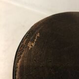 Bronze mortar, Art Deco, signed "The bronze"