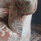 Fauteuil crapaud velours