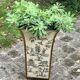 Large metal cache-pot - Chinese decoration - Lion's paws - Very good condition