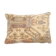 Turkish oushak rug pillow copper cover