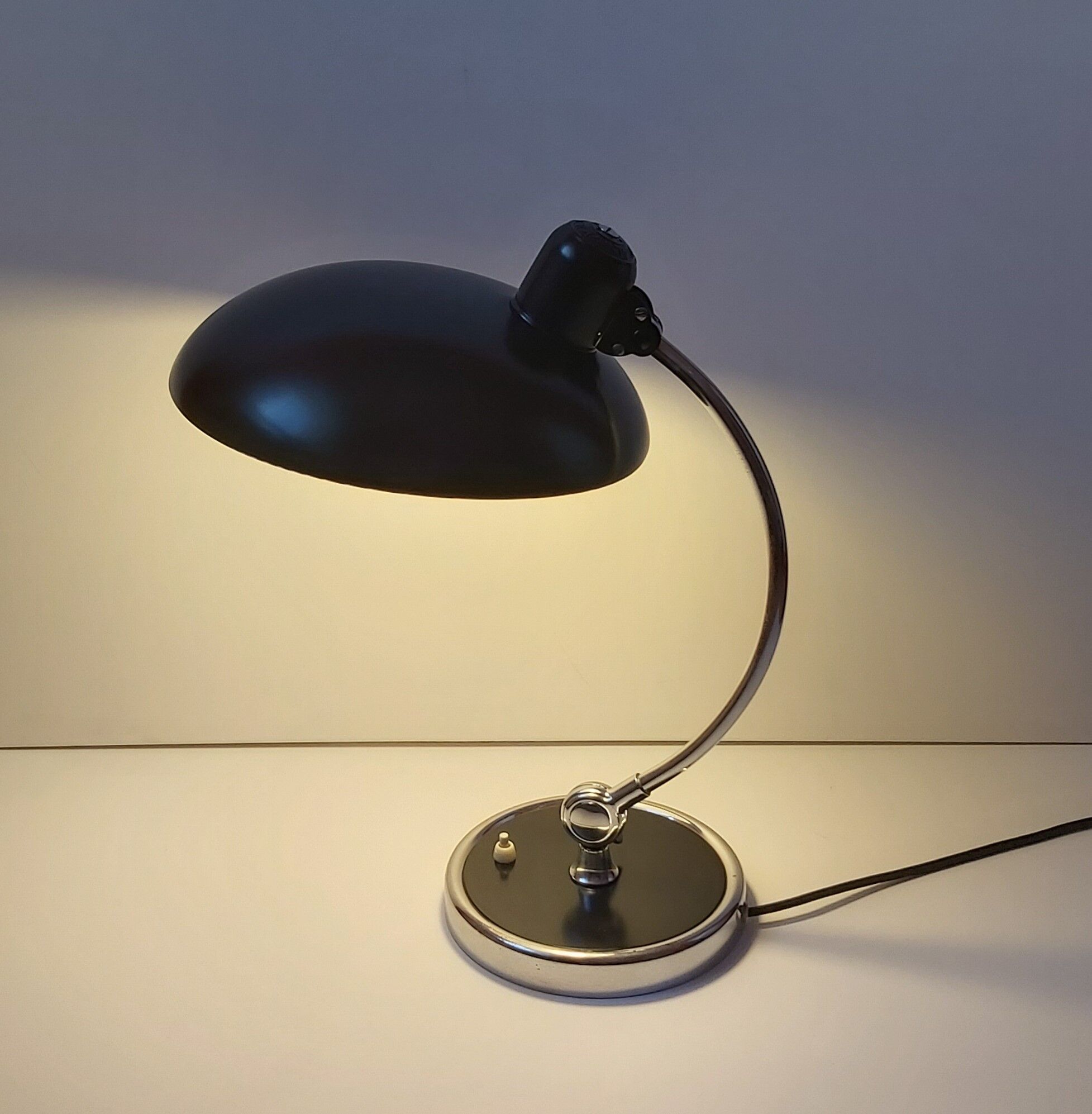 Desk lamp by C. Dell for Kaiser Idell, Germany, 1950