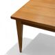 Table en teck – Kvalitet Form Funktion, Scandinave - Circa 1960