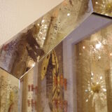 Octagonal mirror slightly oxidized