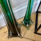 Pair of large Murano vases