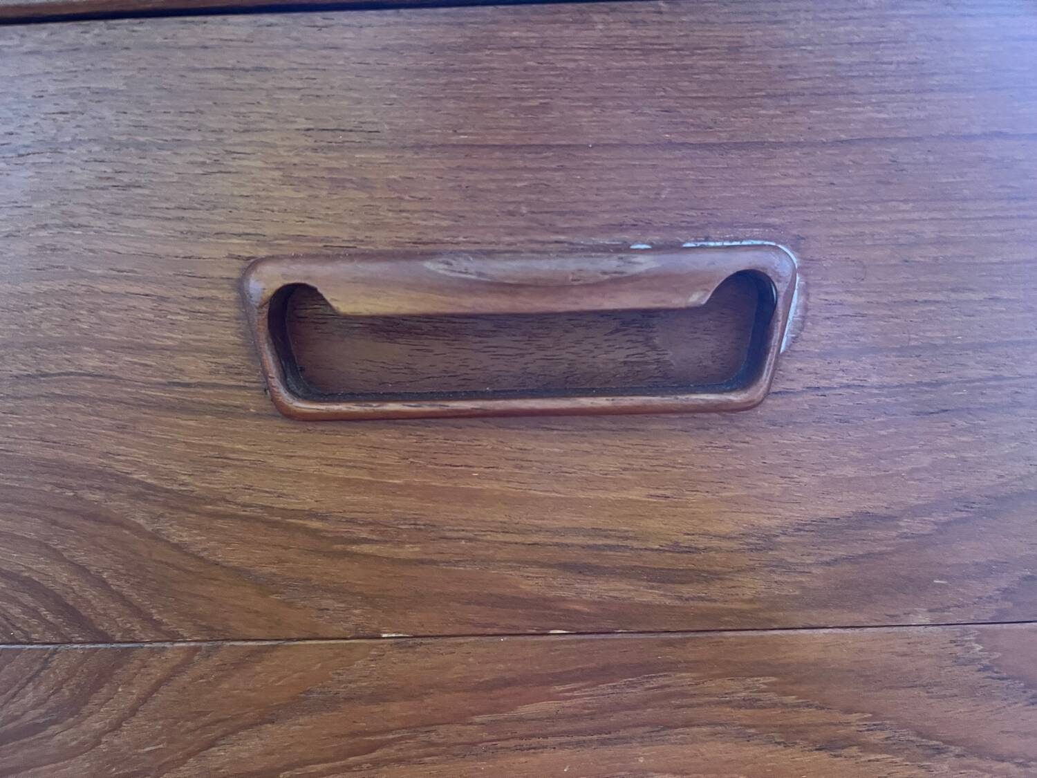 Bureau secrétaire vintage par Arne Wahl Iversen, Danemark