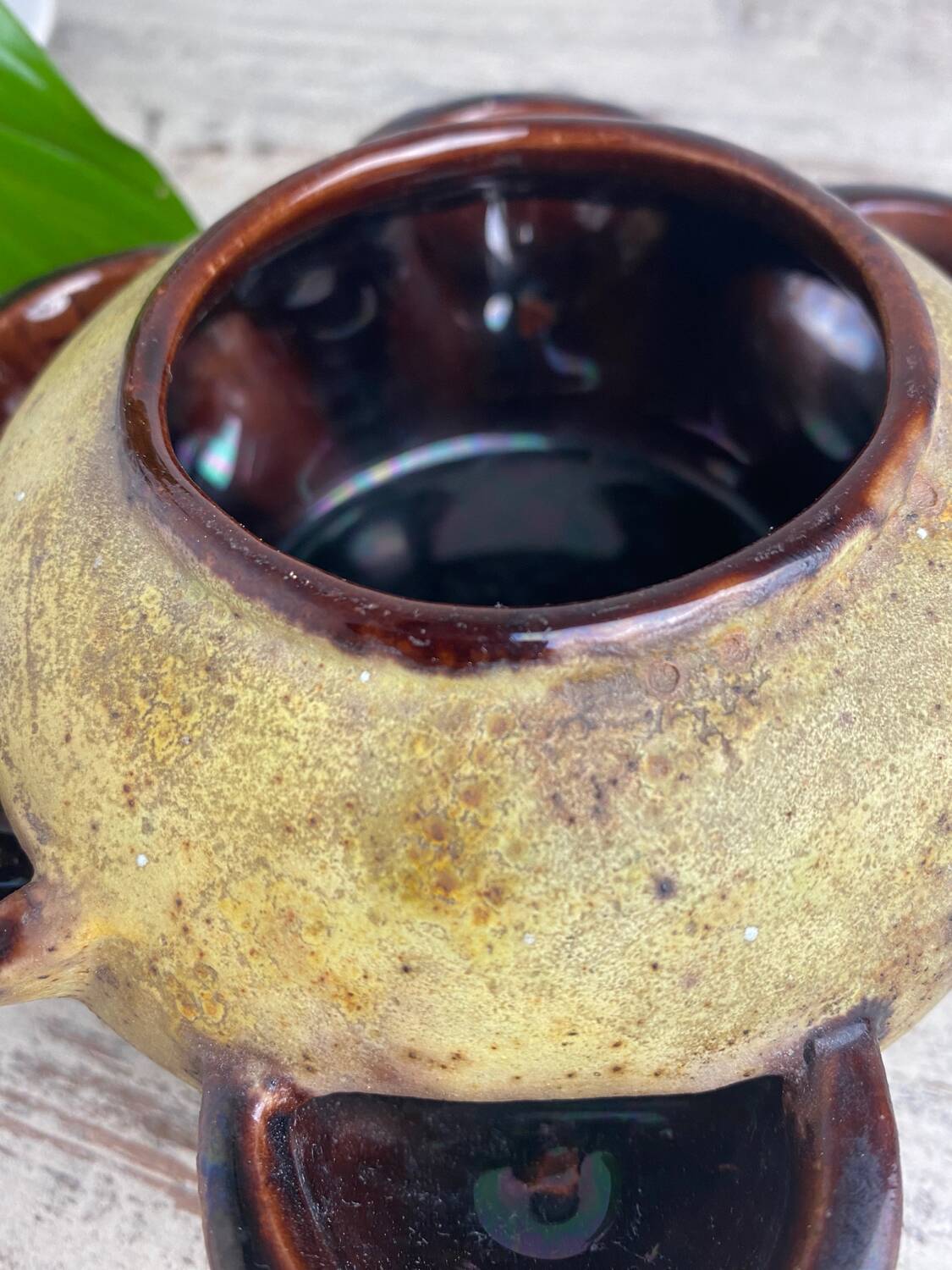 Ceramic flowerpot vase