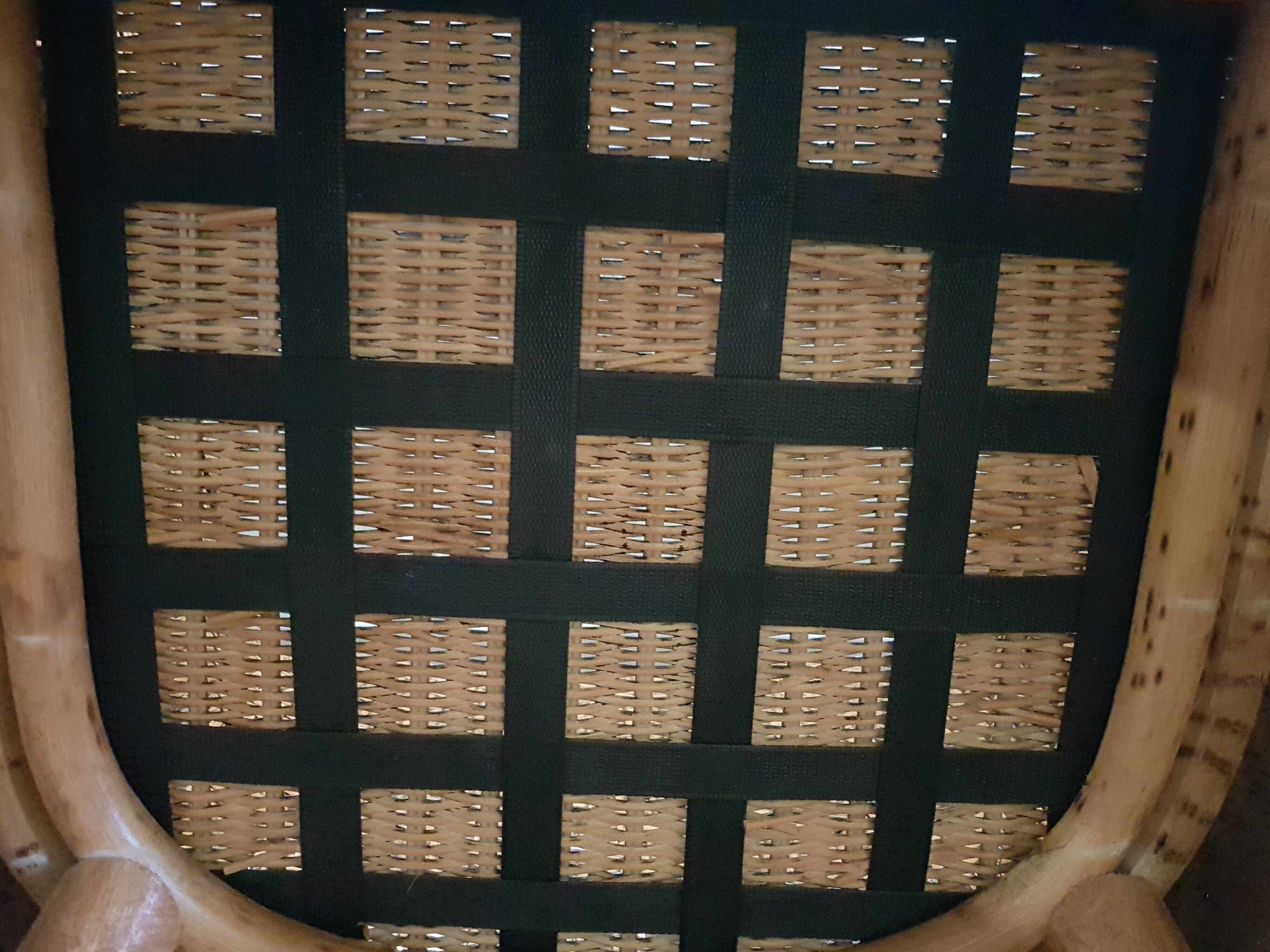 Braids colonial type armchairs