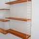 1960s Scandinavian Wall Shelving System in Fir