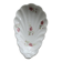 Vintage porcelain shell dish – Polychrome floral decoration
