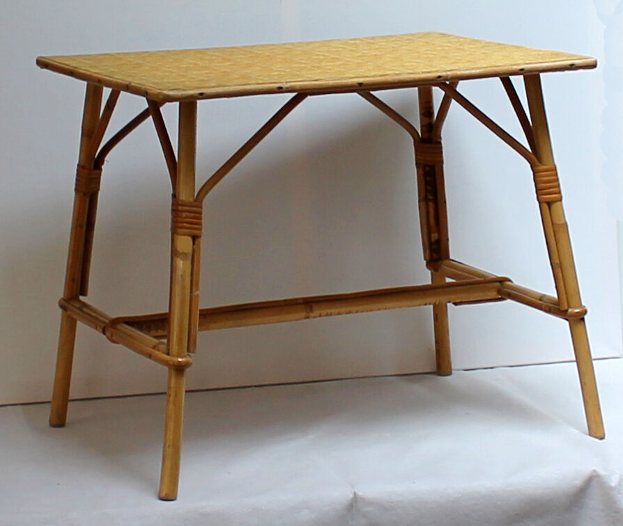 Rattan coffee table