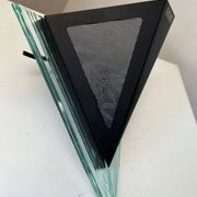 Applique lampe design style Memphis 1980 NADAIR triangle plexiglass