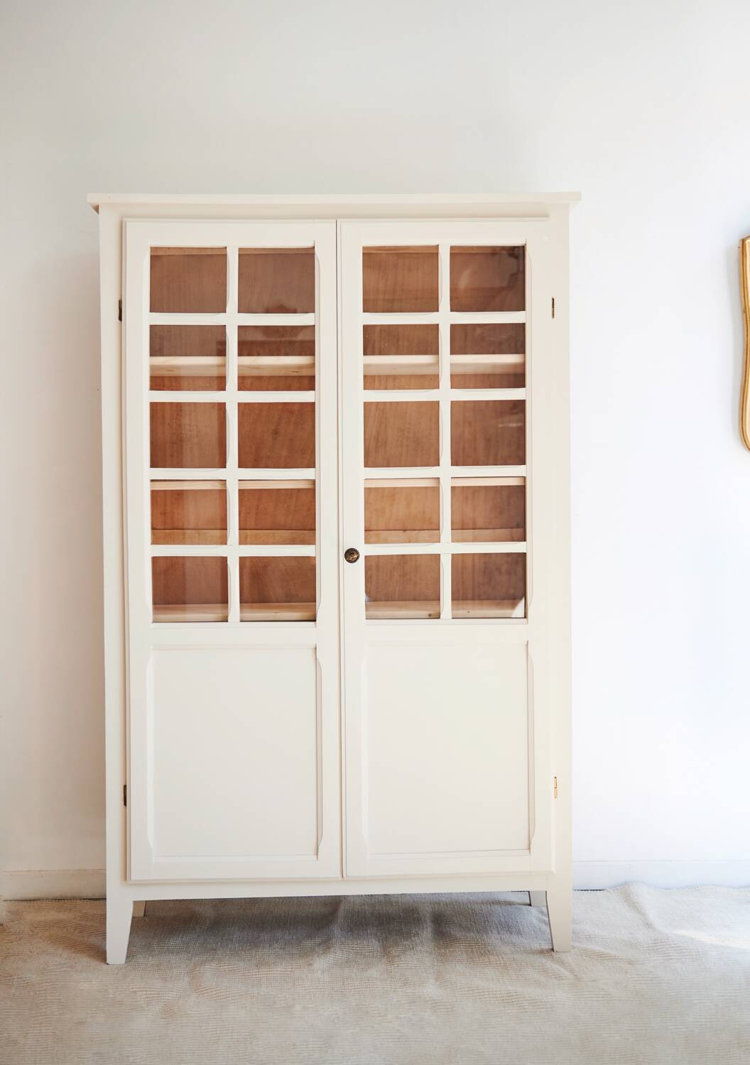 Parisian glass cabinet