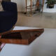 Plateau en marqueterie