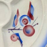 Compartmented earthenware dish