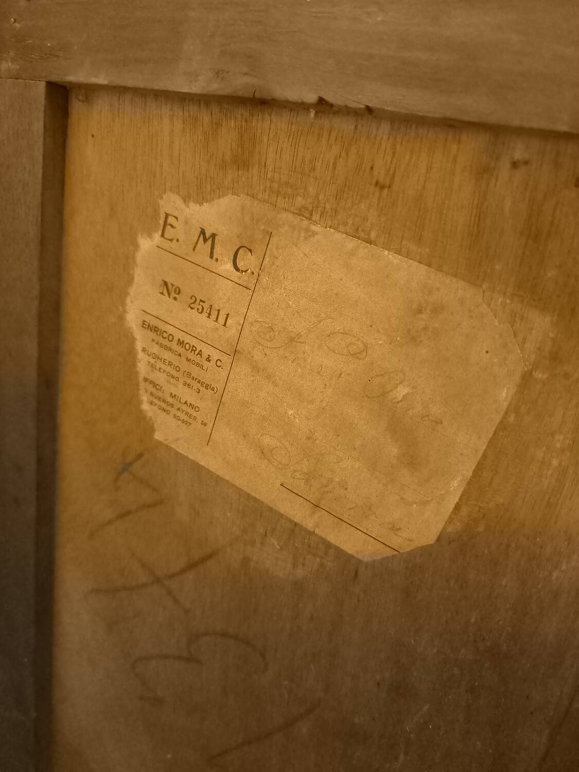 Coiffeuse italienne circa 1920