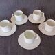 Moka cups in porcelain from Manufacture Royale (Limoges)