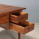 Antique writing desk in walnut, Italy, 20th century