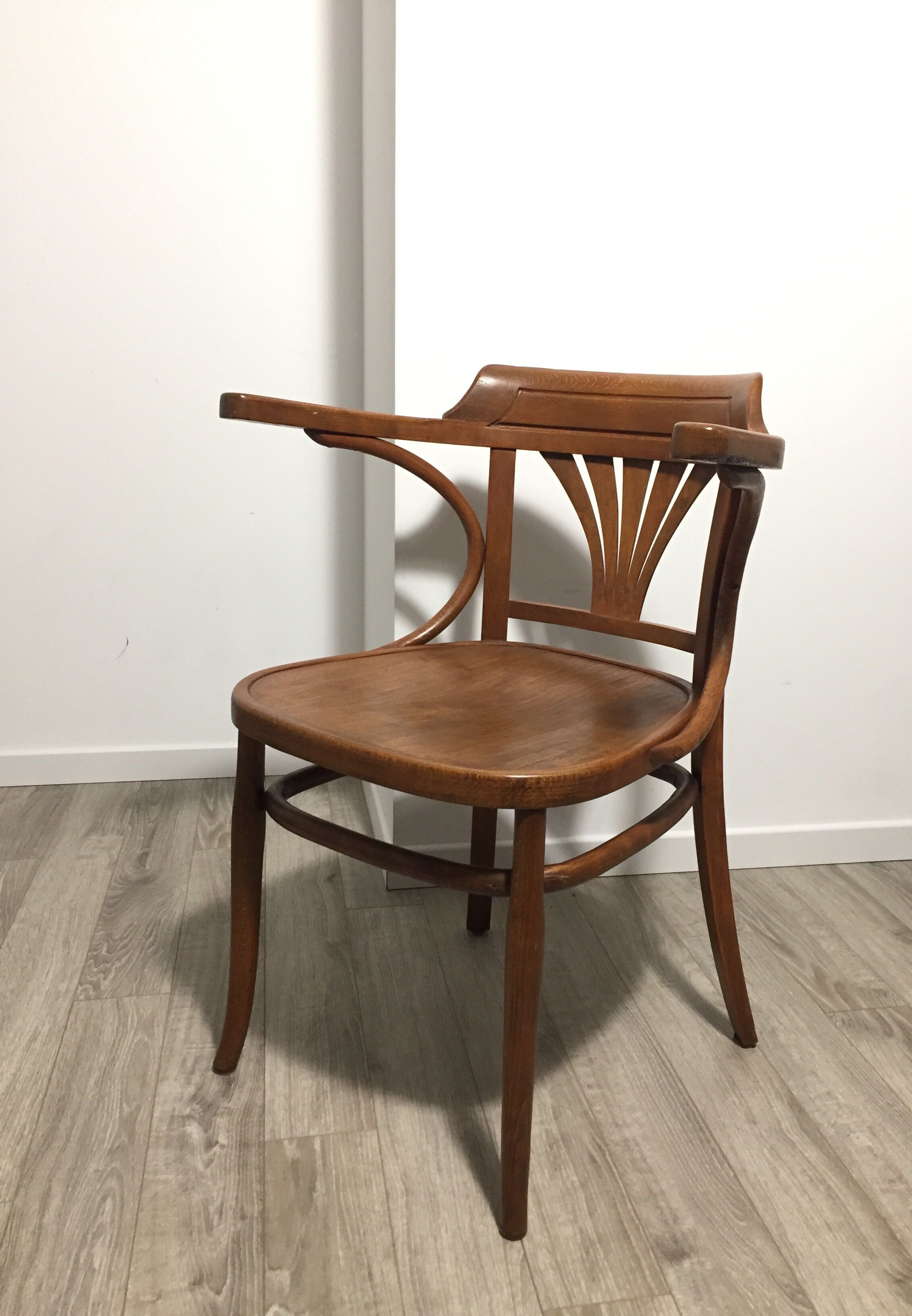 Fauteuil Baumann des années 1930/40