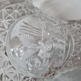 Bohemian crystal fruit basket