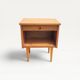 Vintage bedside table from the 60s/70s in wood.