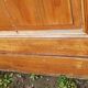 Low wall panelling 8.65m panelled with mouldings wainscoting skirting.