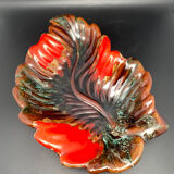 Vallauris Leaf-shaped presentation and decoration cup