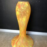 Art deco glass paste lamp base