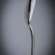 6 Christofle America espresso spoons in silver-plated metal, Luc Lanel