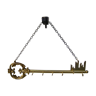 Wall mount keychain
