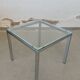 Chrome side table