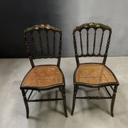 Paire de chaise Napoléon III