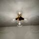 1 des 2 lampes encastrées Sputnik Gemini par Gebrüder Cosack
