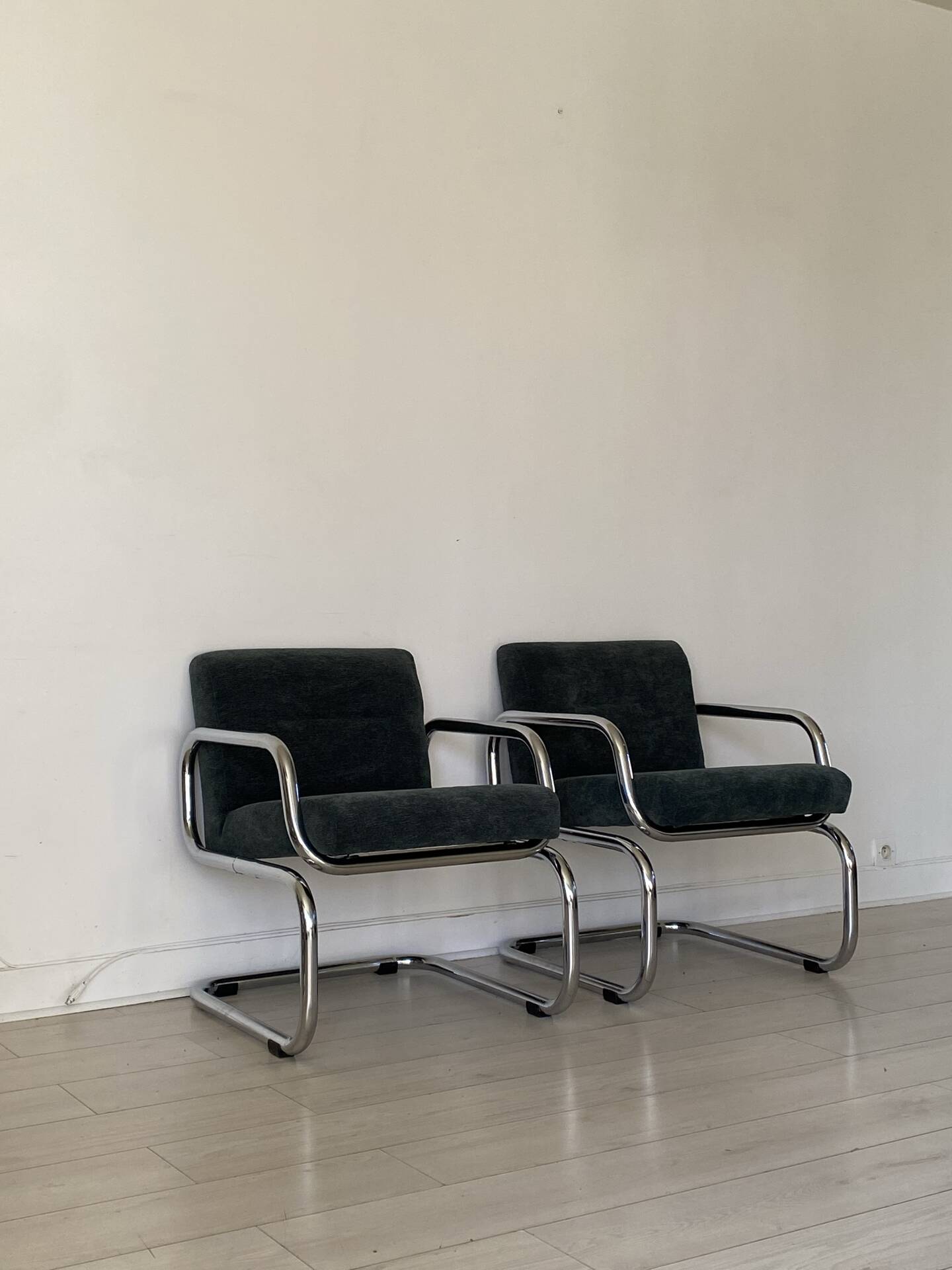 2 fauteuils 1980 Bauhaus