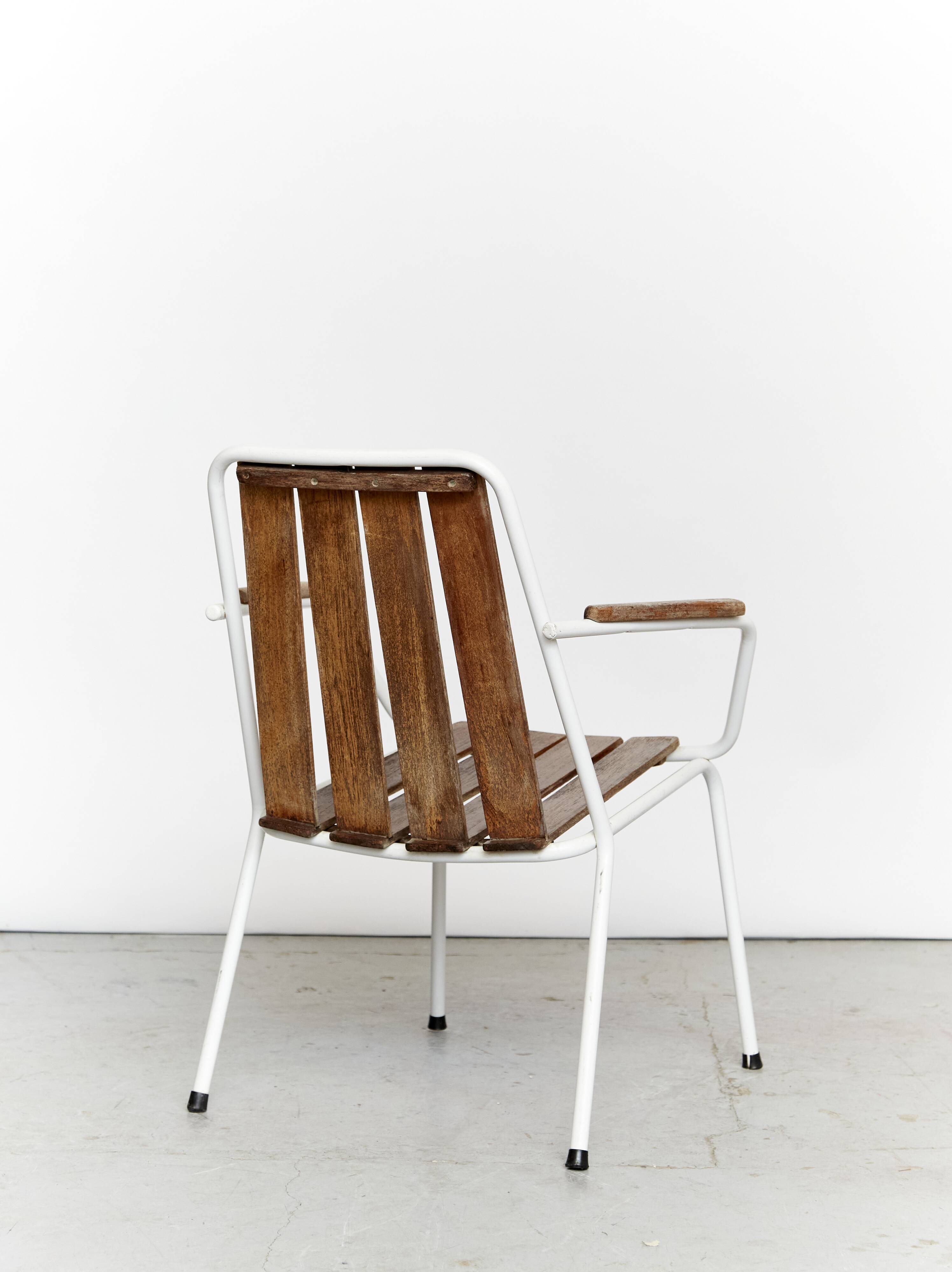 Daneline Mid-Century Teak Garden Chairs