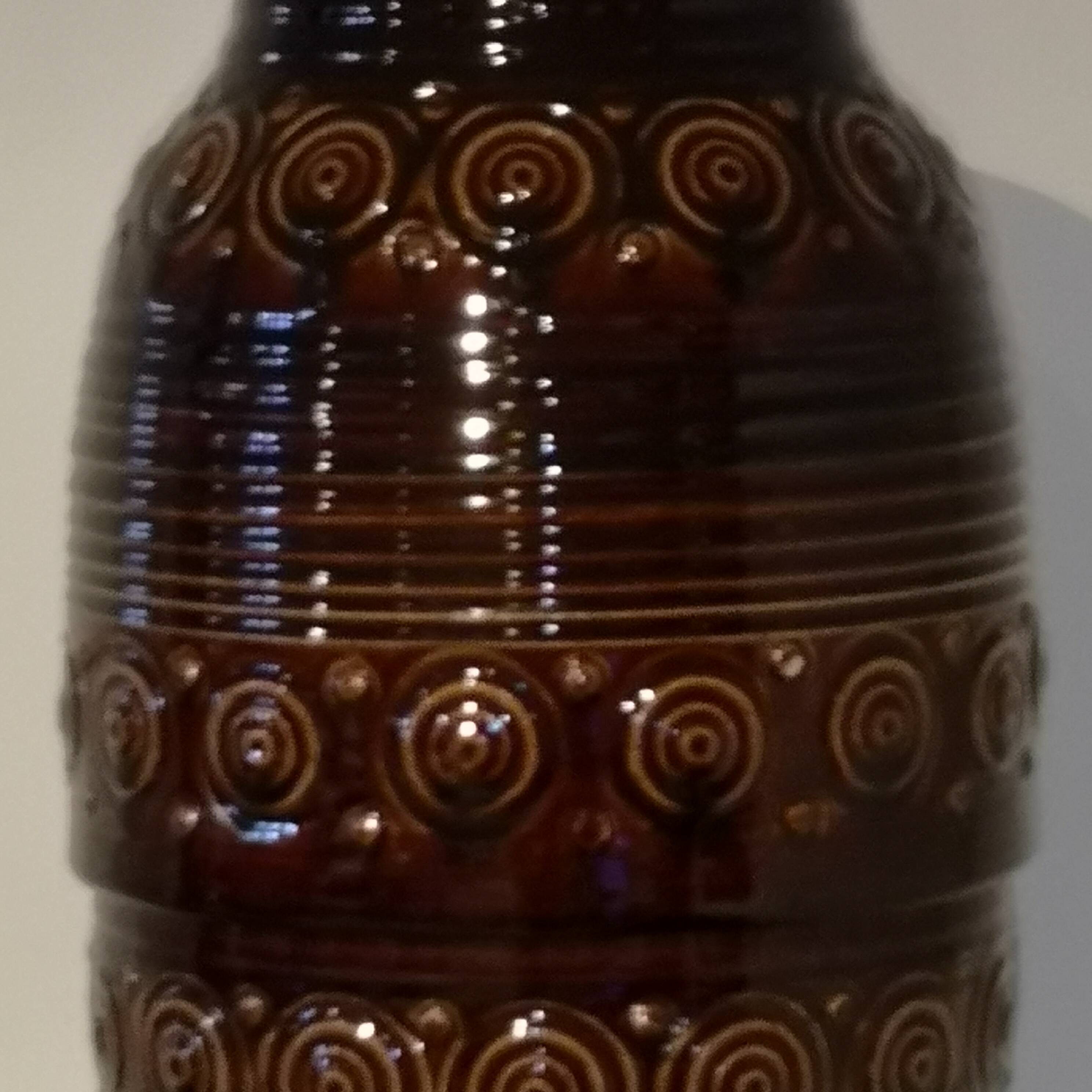 Jasba Ceramic Vase Circa 1960 1970 west germany