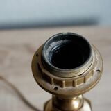 Pied de lampe en laiton