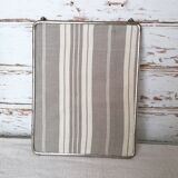 Bevelled barber mirror to hang