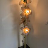 Lotus flower floor lamp