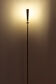 Lampadaire Quasar, Maison Charles en métal doré et irisé XXe siècle