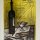 Affiche musée Galiera, les peintres témoins de leur temps, Bernard Buffet, 1964